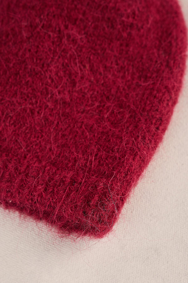 Soft Essential Beanie - Wine