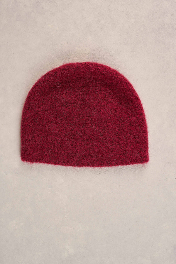 Soft Essential Beanie - Wine