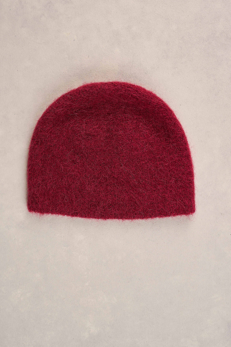 Soft Essential Beanie - Wine