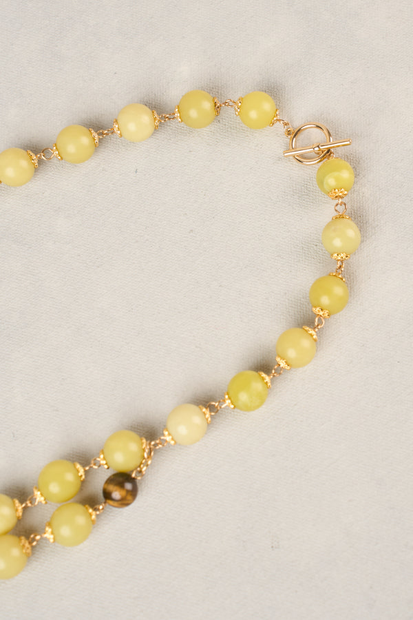 Mixed Layered Necklace - Multicolour