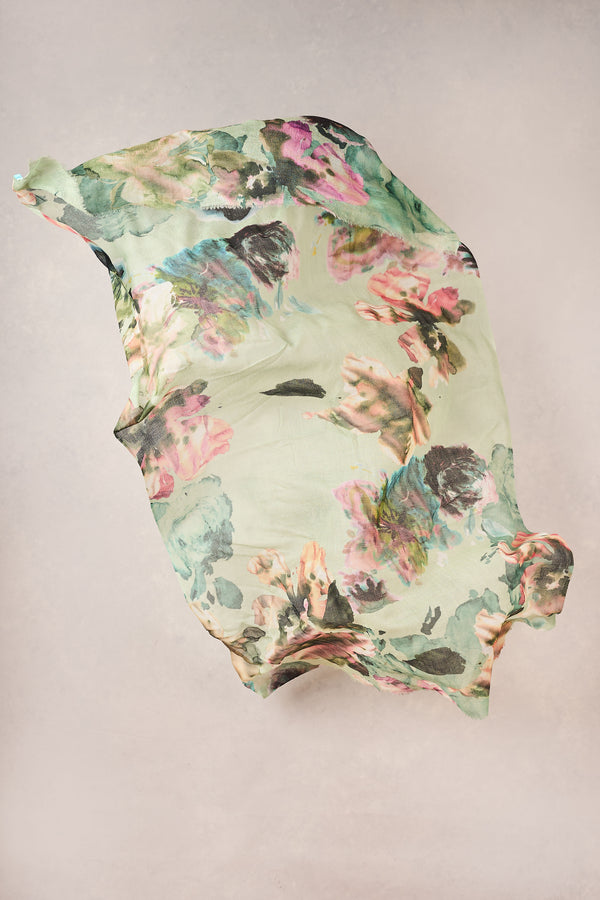 Watercolour Floral - Green
