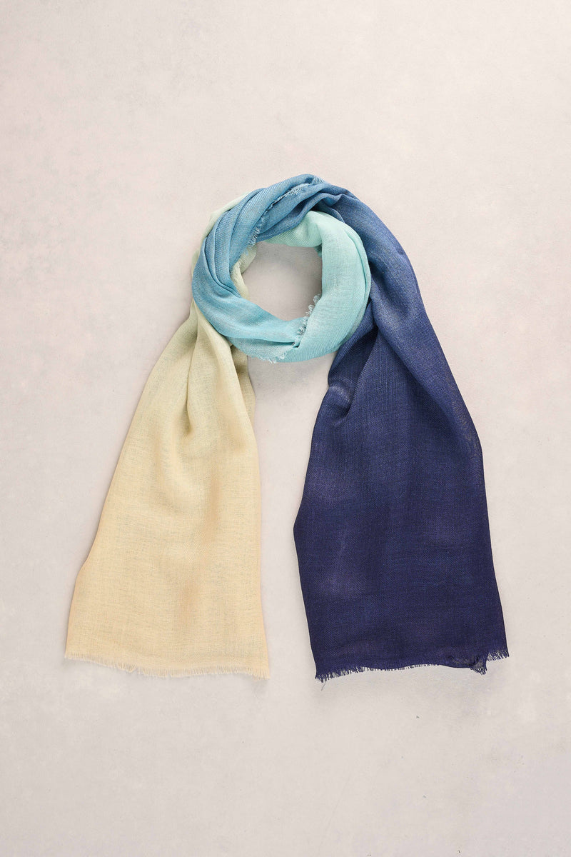 Ombre Scarf - Blue