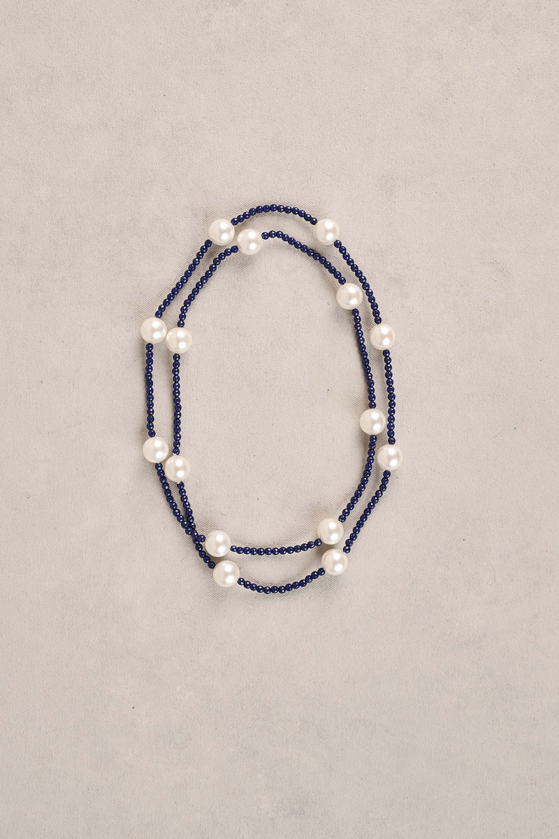Chianna Necklace - Navy