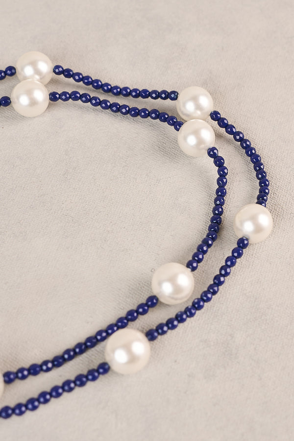 Chianna Necklace - Navy