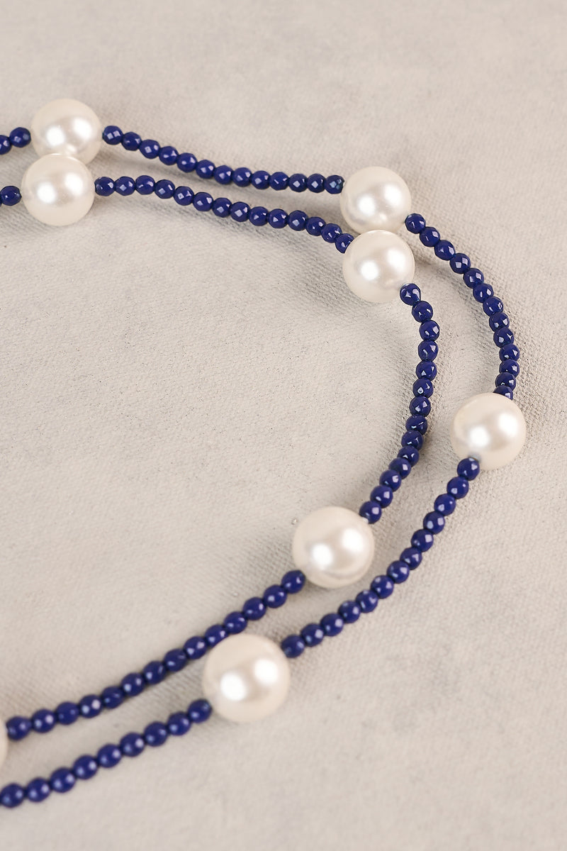 Chianna Necklace - Navy