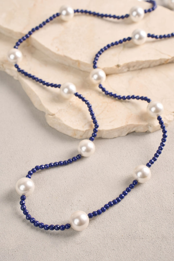 Chianna Necklace - Navy