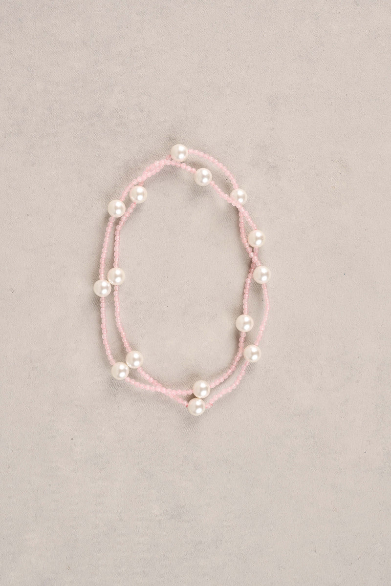 Chianna Necklace - Light Pink