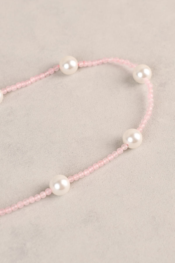 Chianna Necklace - Light Pink