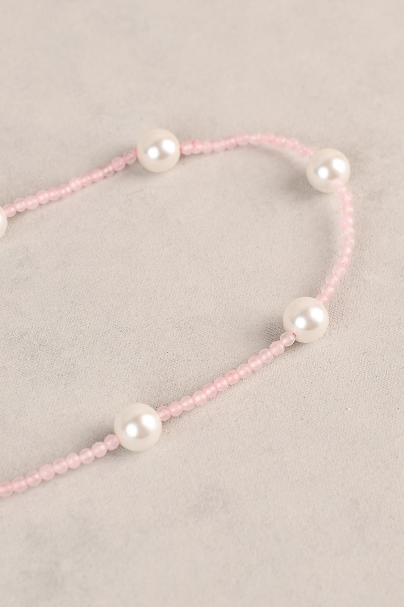 Chianna Necklace - Light Pink