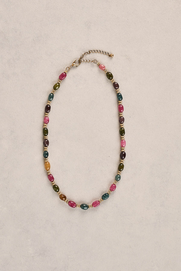 Multicolour Short Necklace