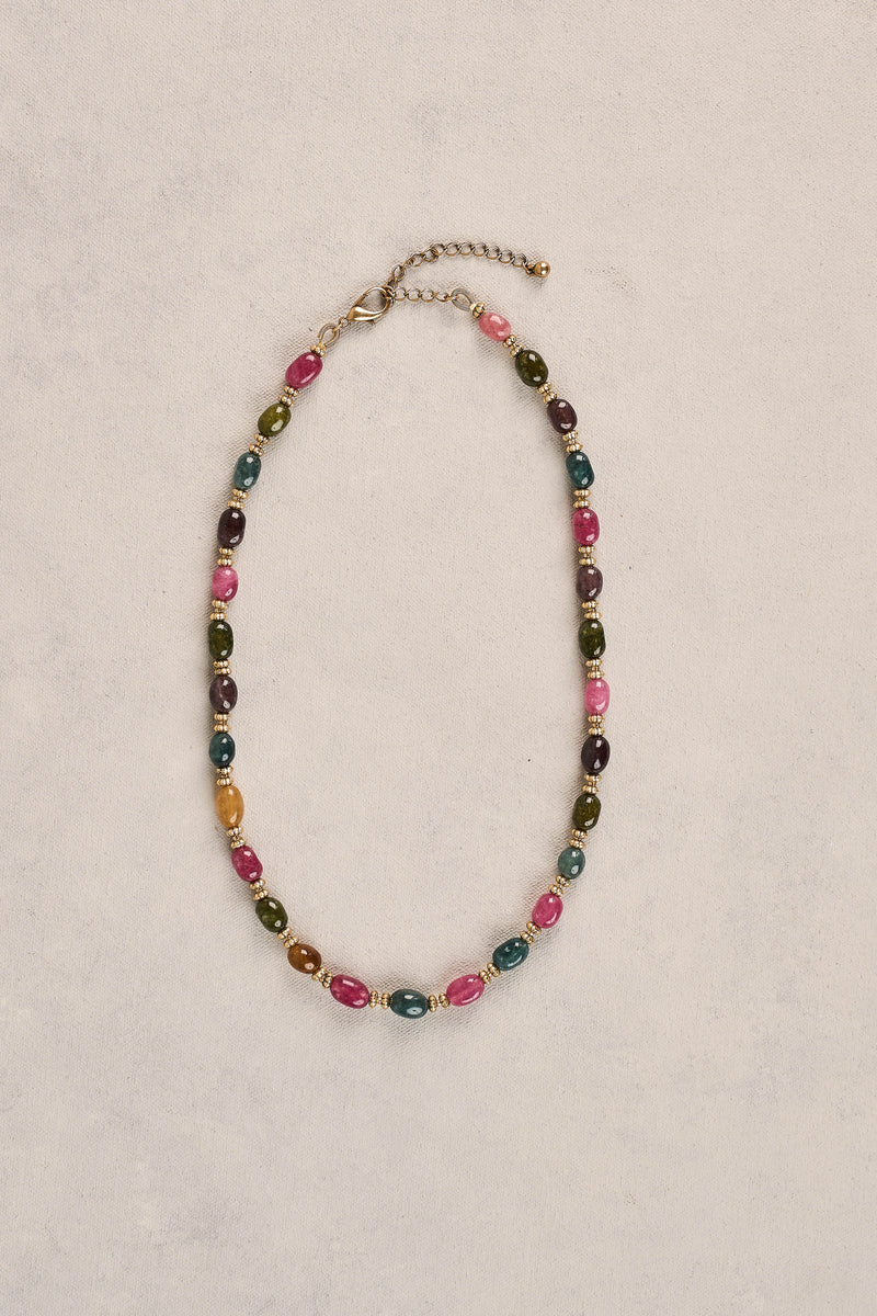 Multicolour Short Necklace