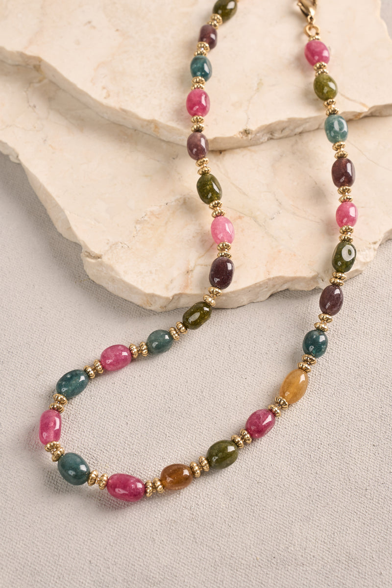 Multicolour Short Necklace
