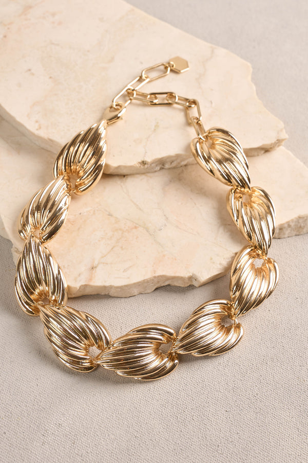 Statement Necklace - Gold