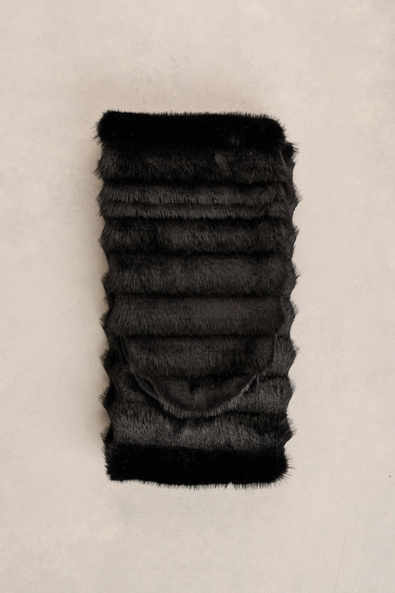 Faux Fur Collar - Black