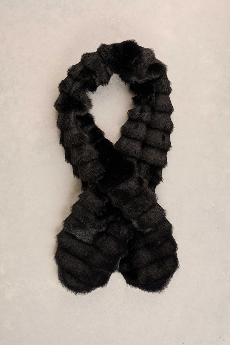 Faux Fur Collar - Black