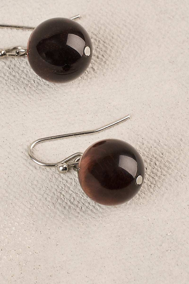 Cat’s Eye Beaded Droplets - Chocolate