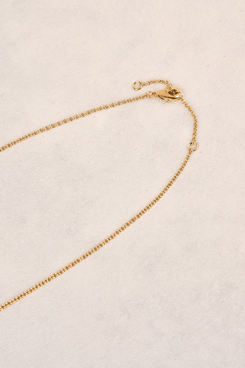 Teardrop Statement Necklace - Lime