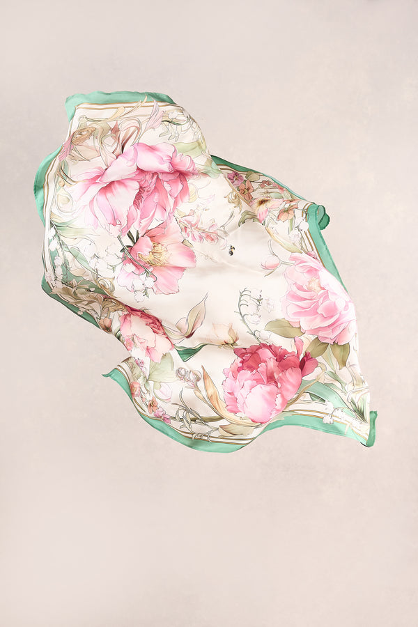 Catriona Silk Scarf - Multicolour