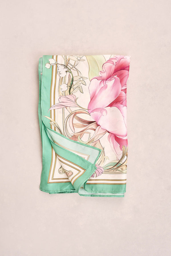 Catriona Silk Scarf - Multicolour