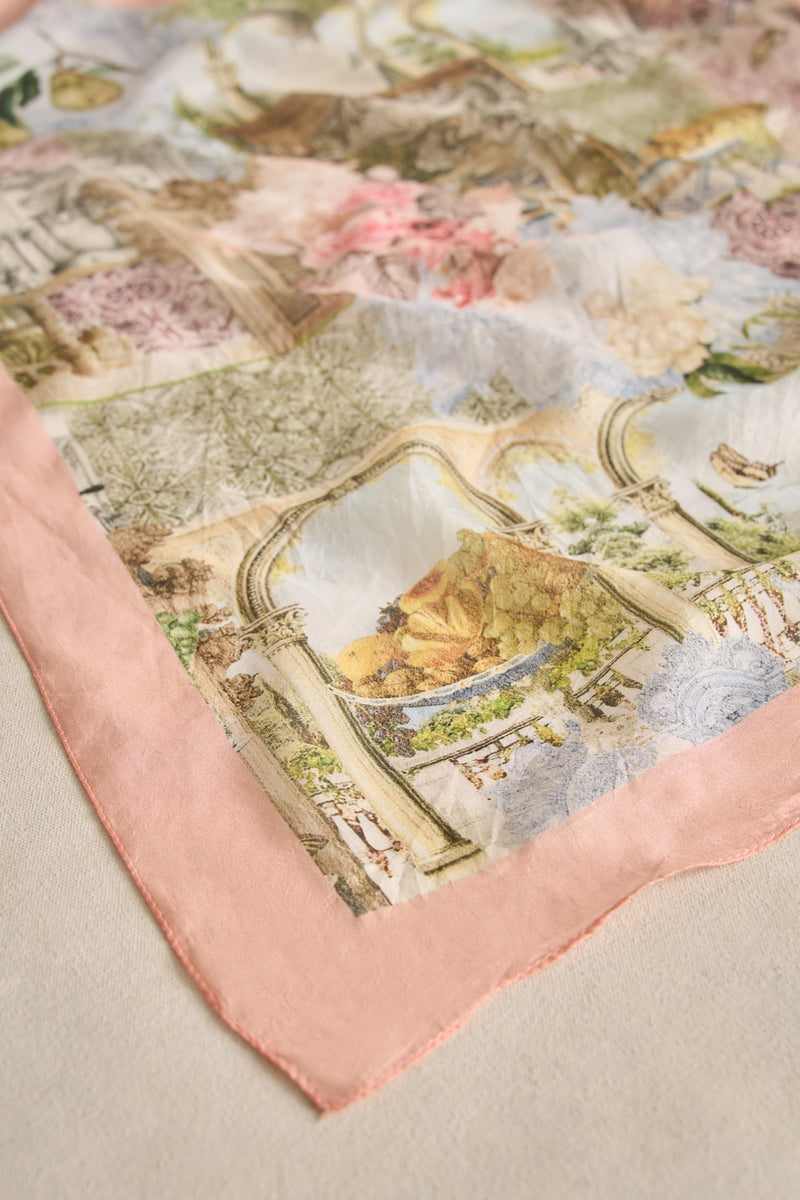 Villa Fleurie Scarf - Multicolour