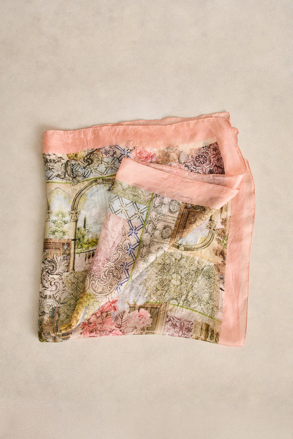 Villa Fleurie Scarf - Multicolour