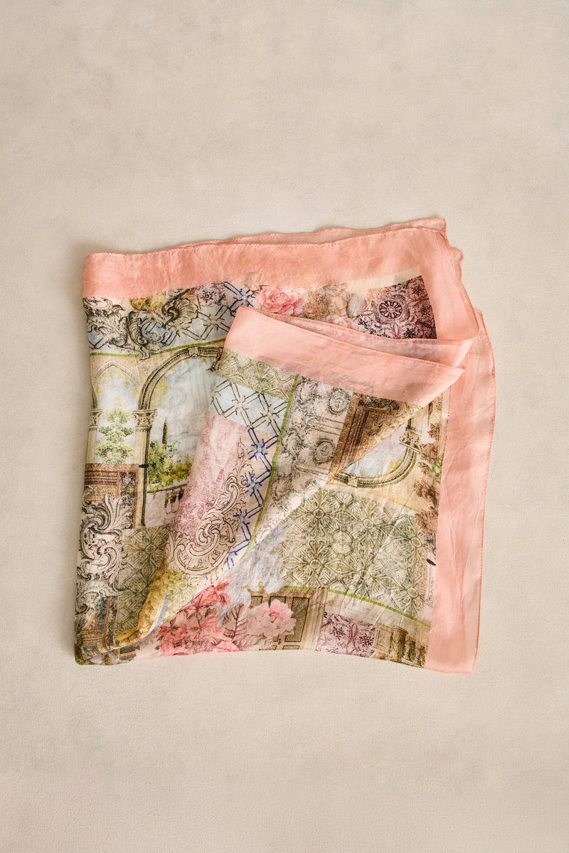 Villa Fleurie Scarf - Multicolour