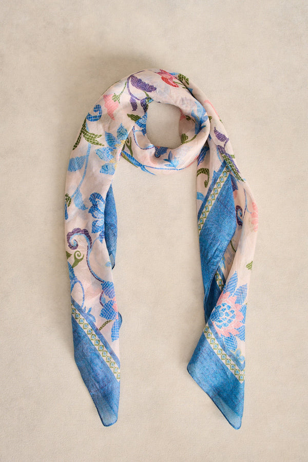 Mosaic Print Scarf - Multicolour
