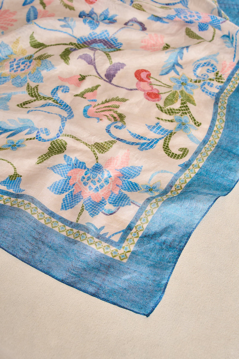 Mosaic Print Scarf - Multicolour