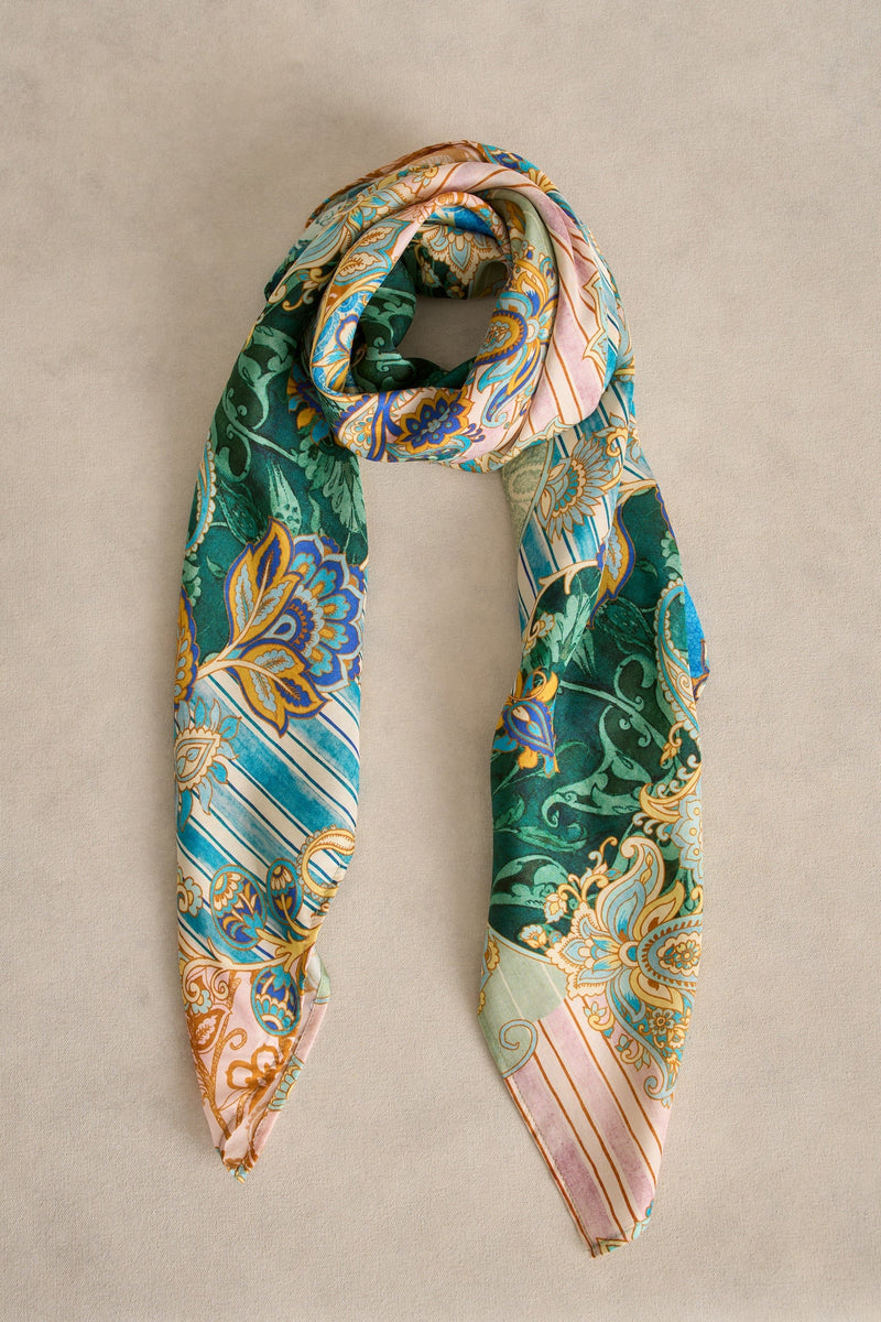 Paisley Medley Scarf - Multicolour