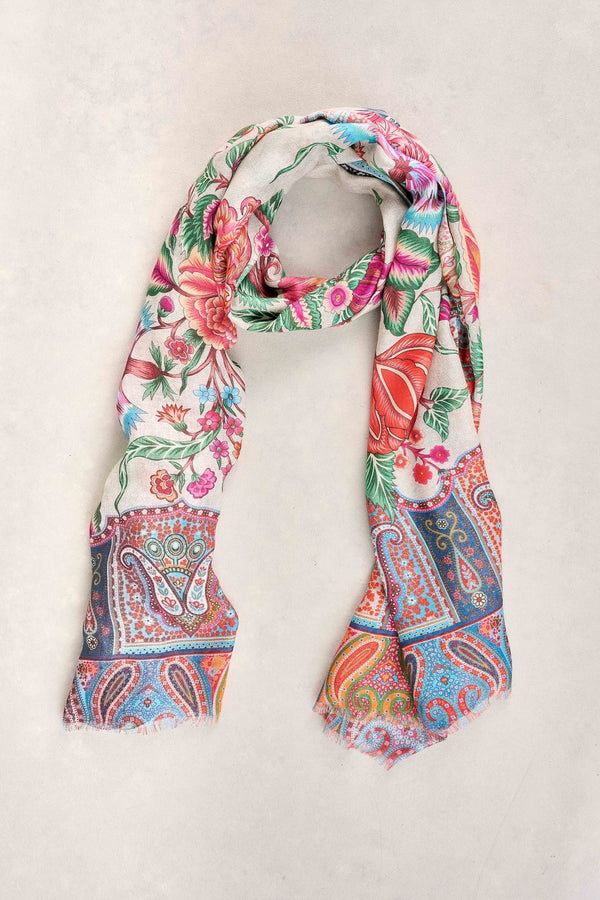 Orante Paisley Scarf - Multicolour