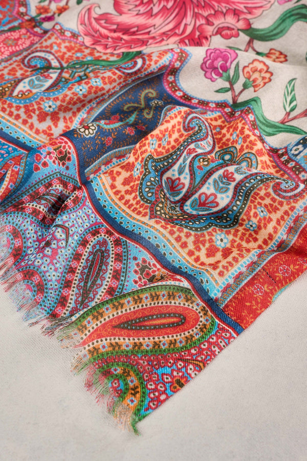 Orante Paisley Scarf - Multicolour