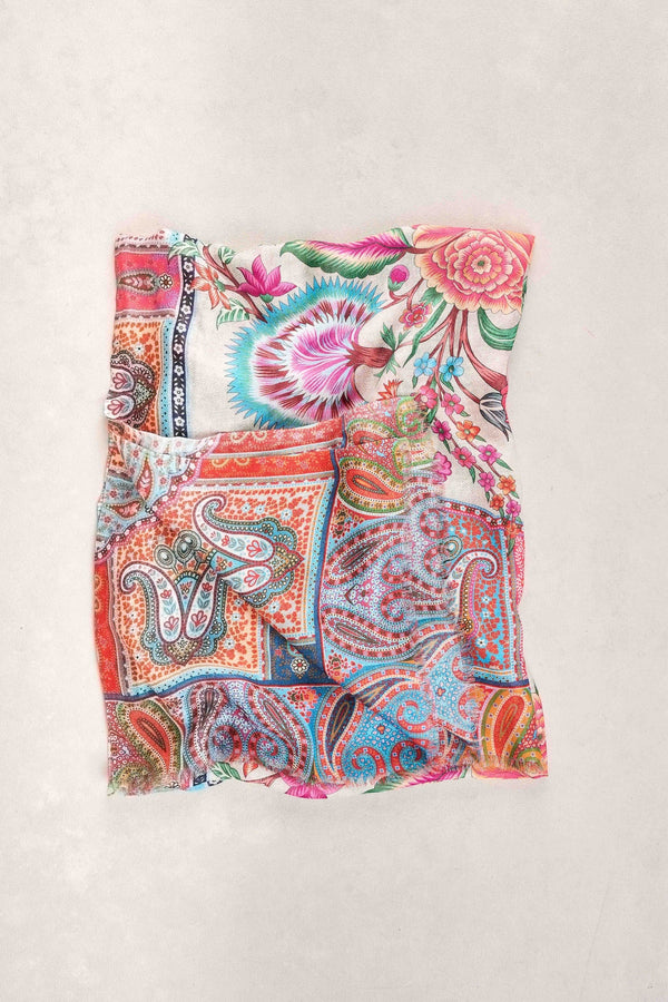 Orante Paisley Scarf - Multicolour
