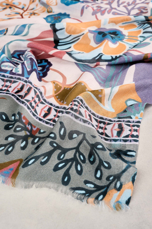 Botanical Scarf - Multicolour