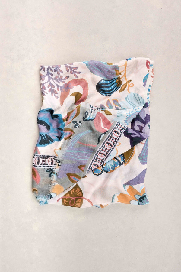 Botanical Scarf - Multicolour