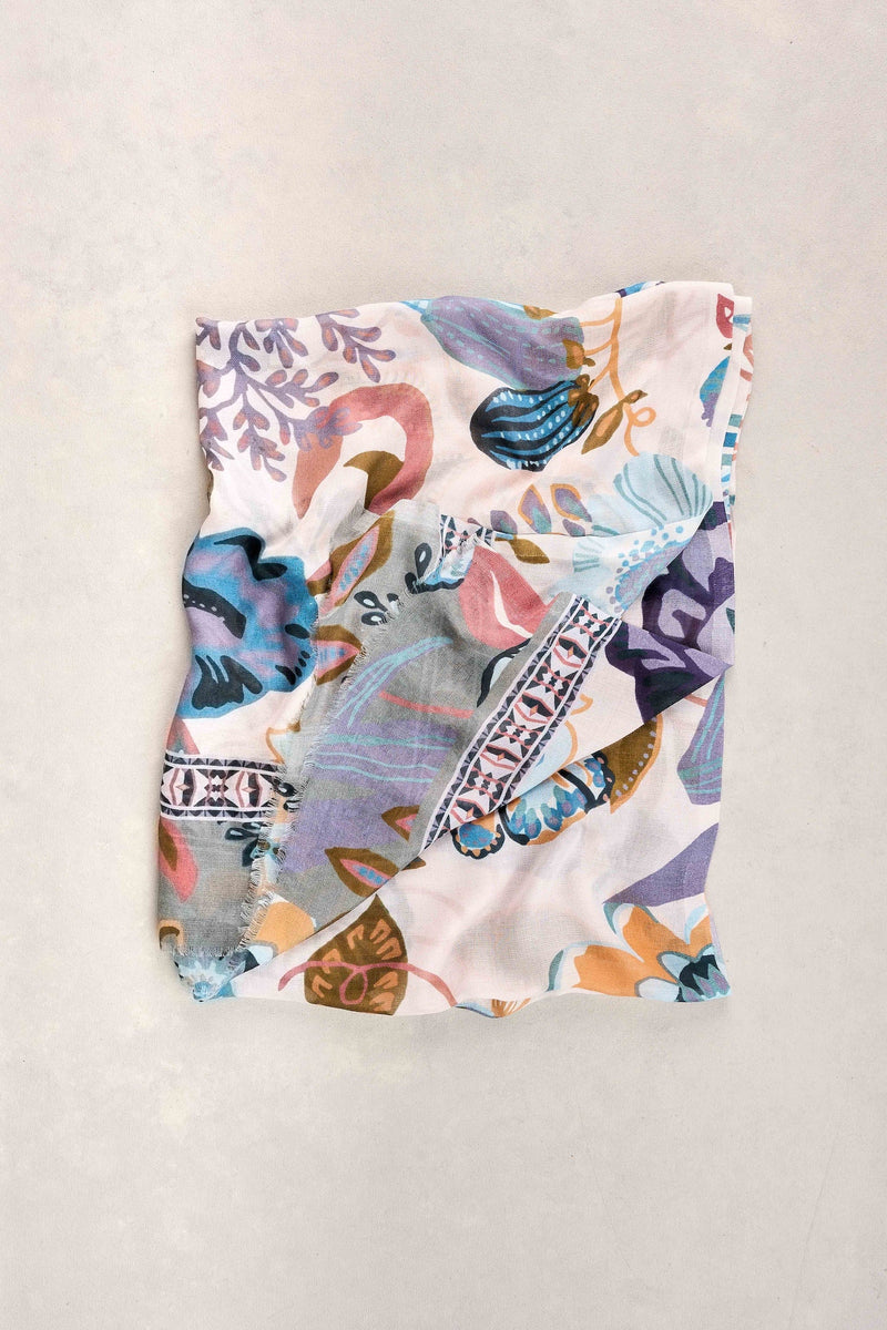 Botanical Scarf - Multicolour