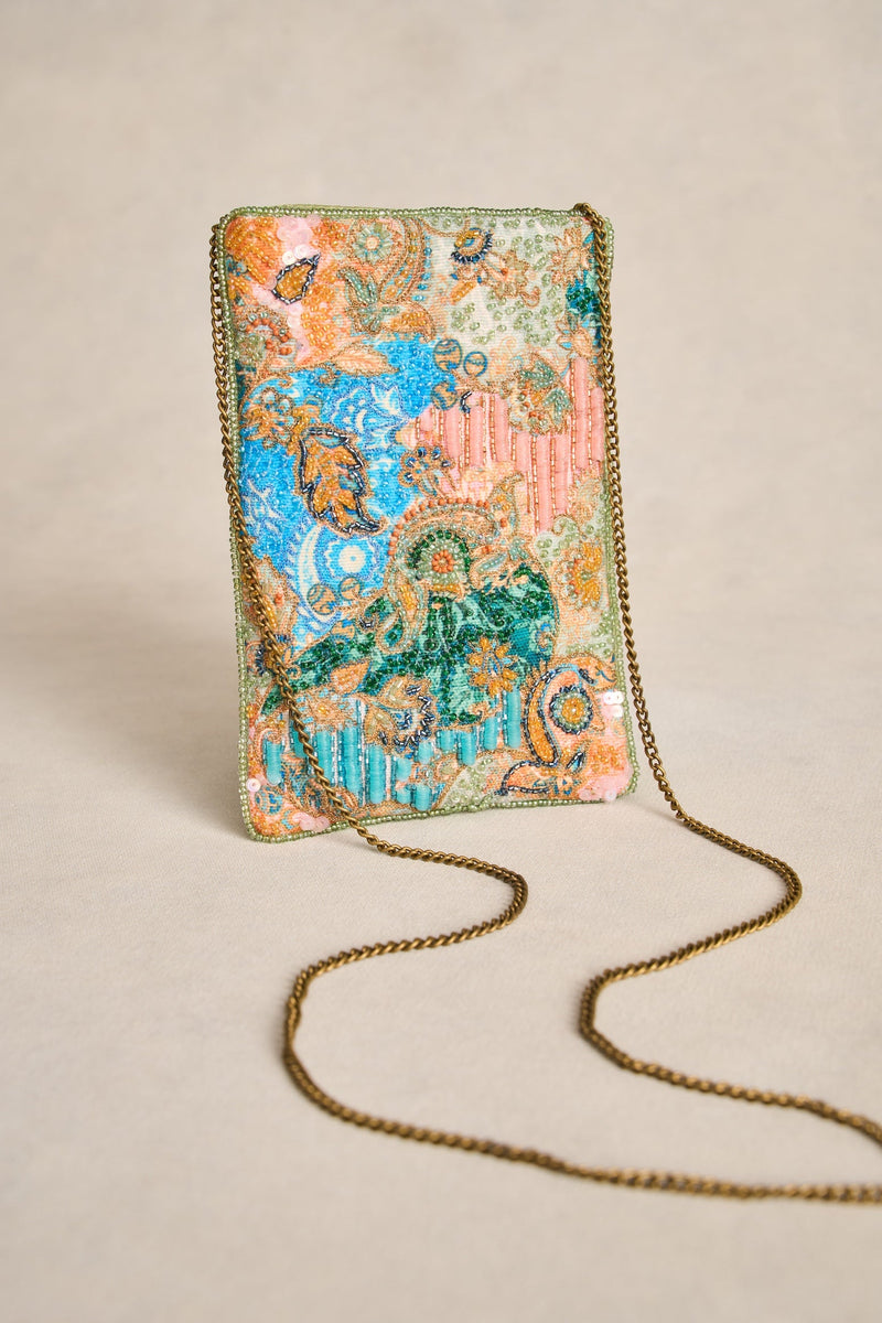 Paisley Medley Cos Bag - Multicolour