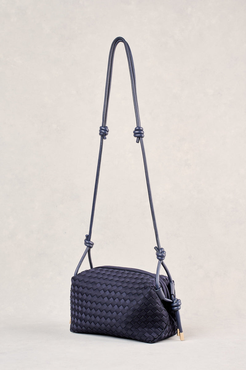 Soft Woven Cross Body - Ink