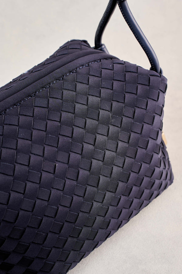 Soft Woven Cross Body - Ink