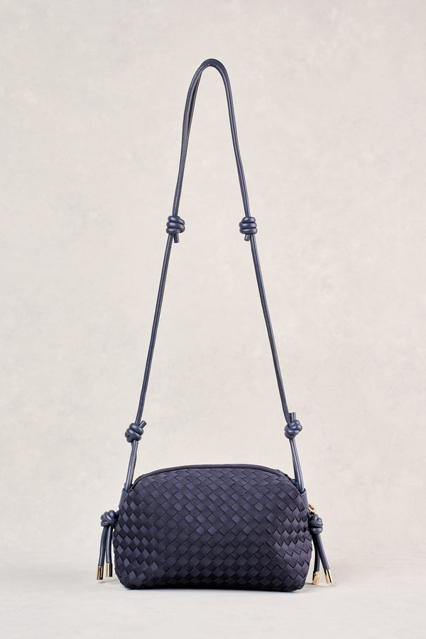 Soft Woven Cross Body - Ink