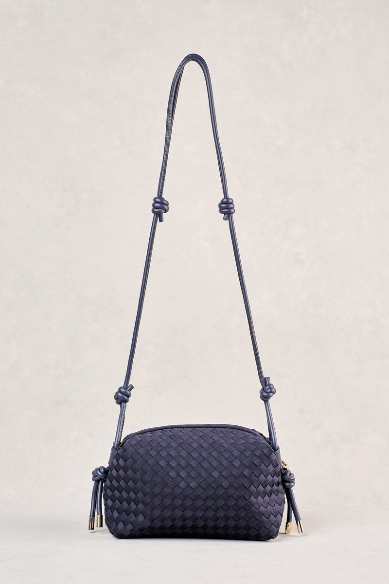 Soft Woven Cross Body - Ink
