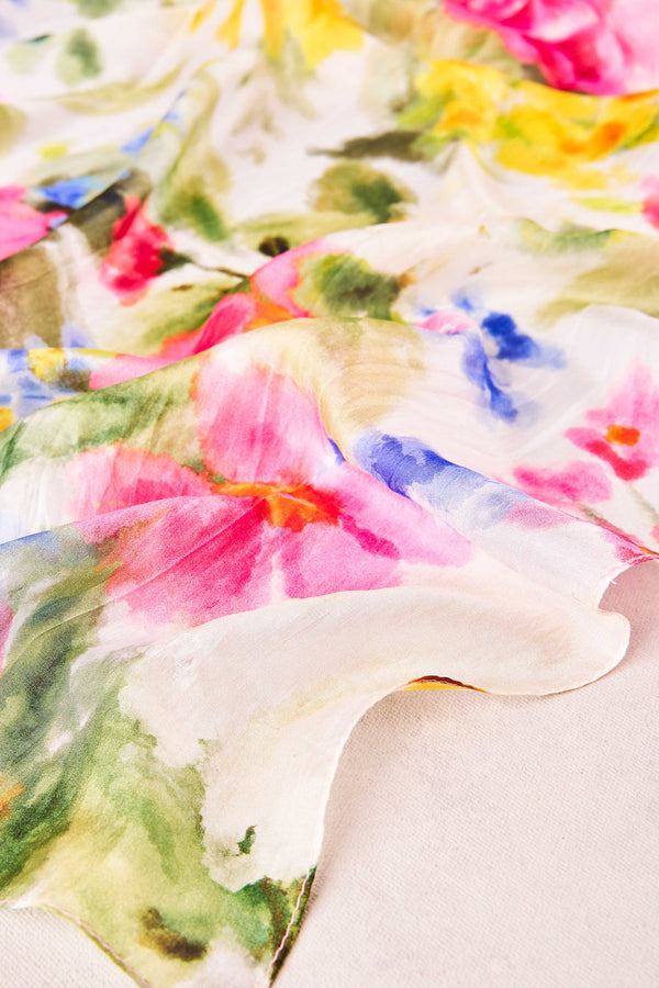 Spring Garden Scarf - Multi