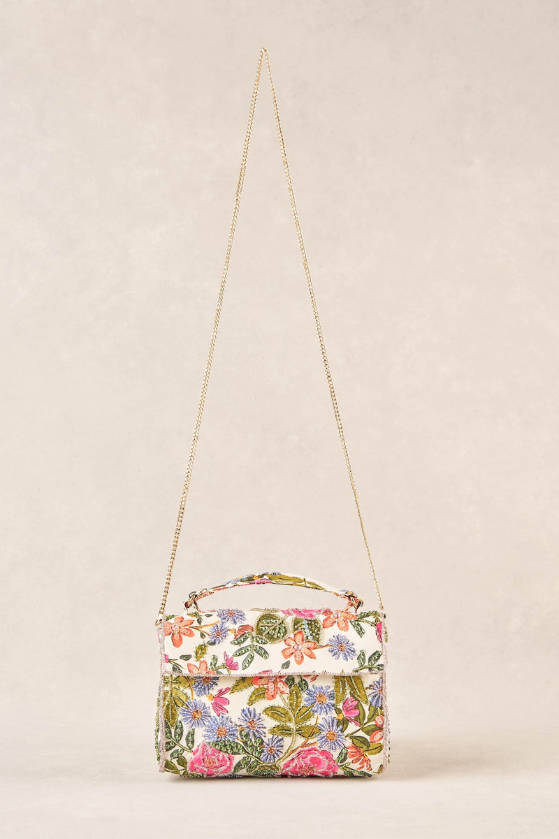 Garden Floral Beaded Bag - Multi