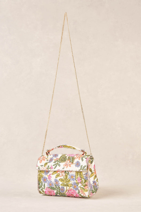Garden Floral Beaded Bag - Multi