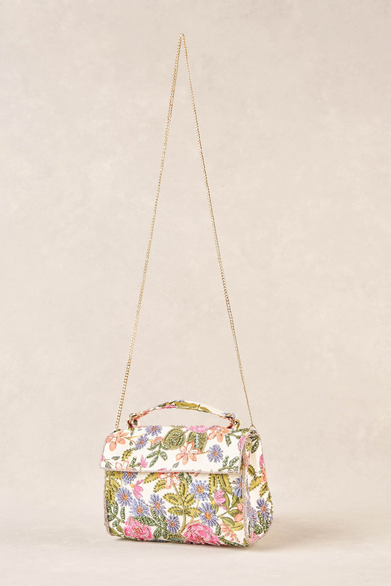 Garden Floral Beaded Bag - Multi