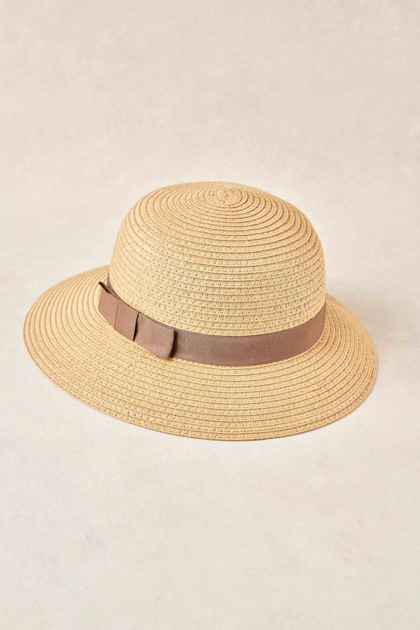 Woven Structured Hat - Natural