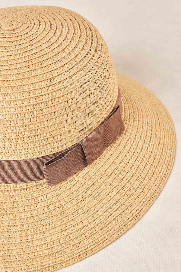 Woven Structured Hat - Natural