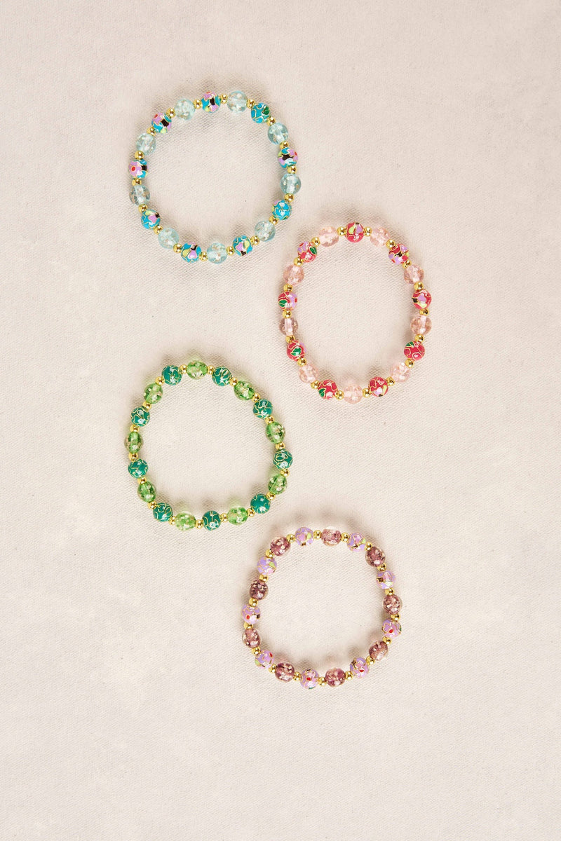 Glass Bead Stretchies - Multi