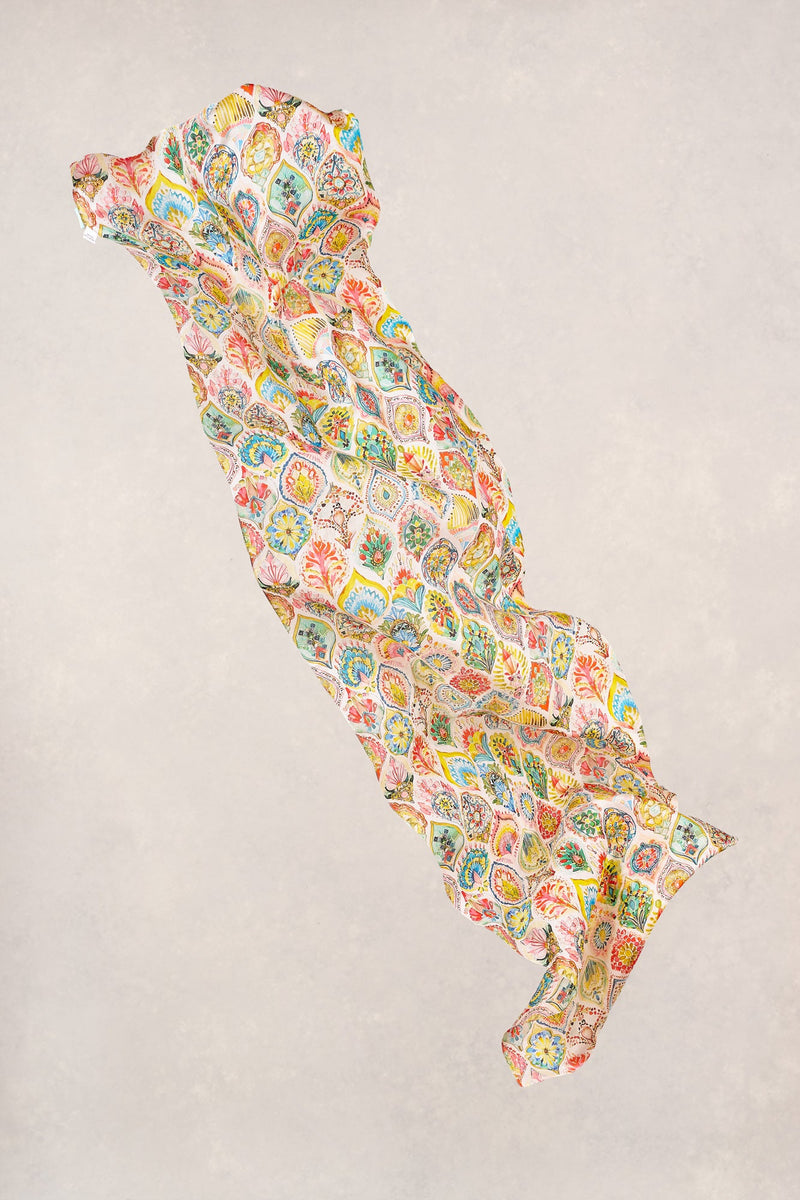 Tiles Scarf - Multicolour
