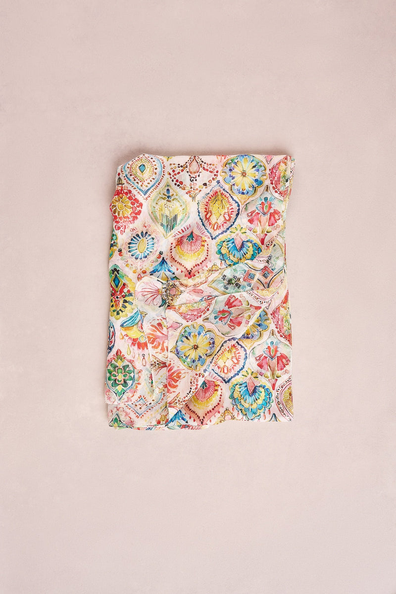Tiles Scarf - Multicolour
