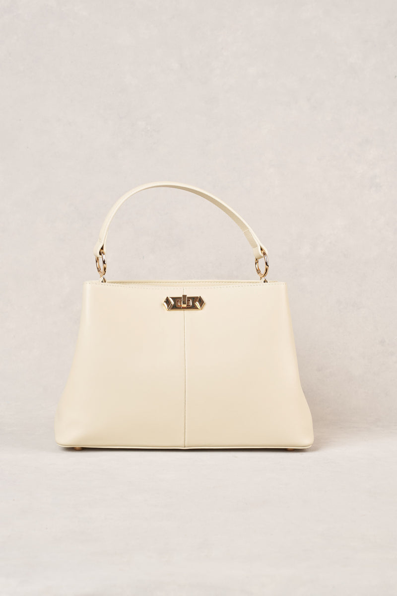 Satchel Tote Bag - Chalk